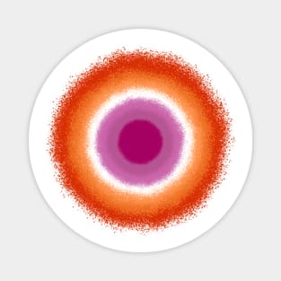 Hoop Dynamics Icon - Lesbian Pride Magnet